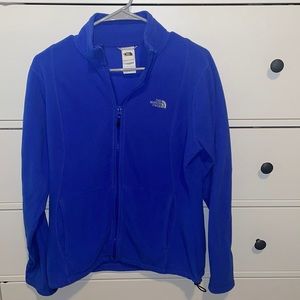 The North Face, Size Medium, Royal Blue, Fleece Jacket